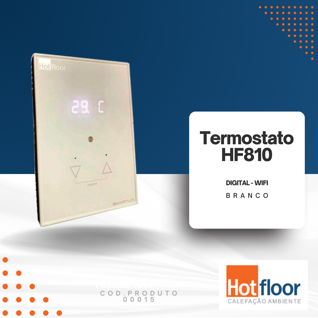 Termostato HF810 - Digital - Wifi Preto